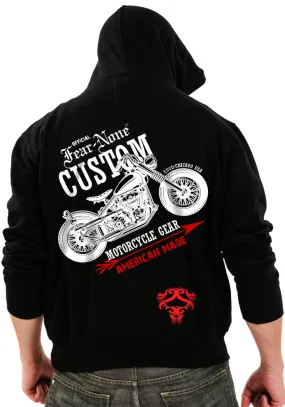 American "Custom Biker" Hoodie
