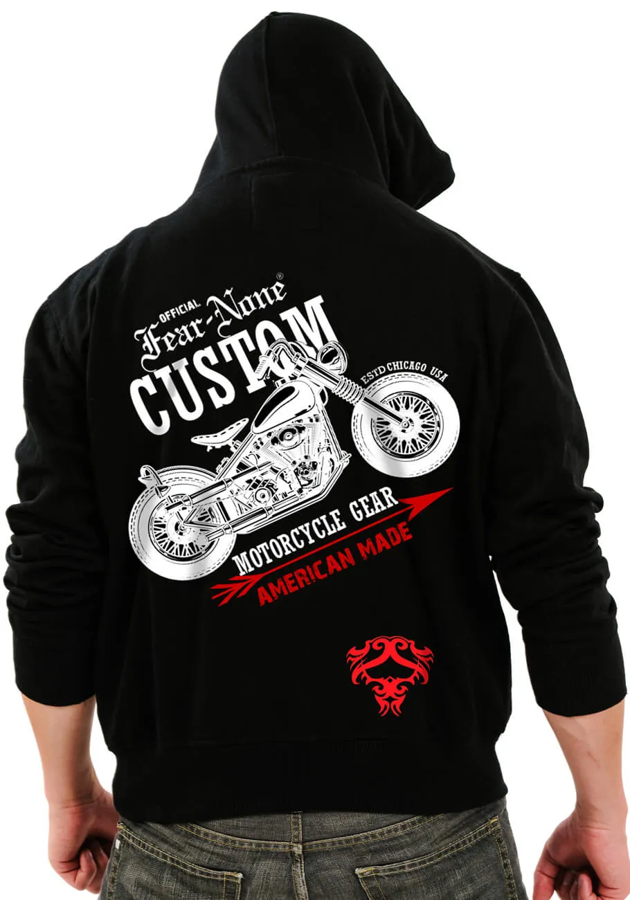 American "Custom Biker" Hoodie