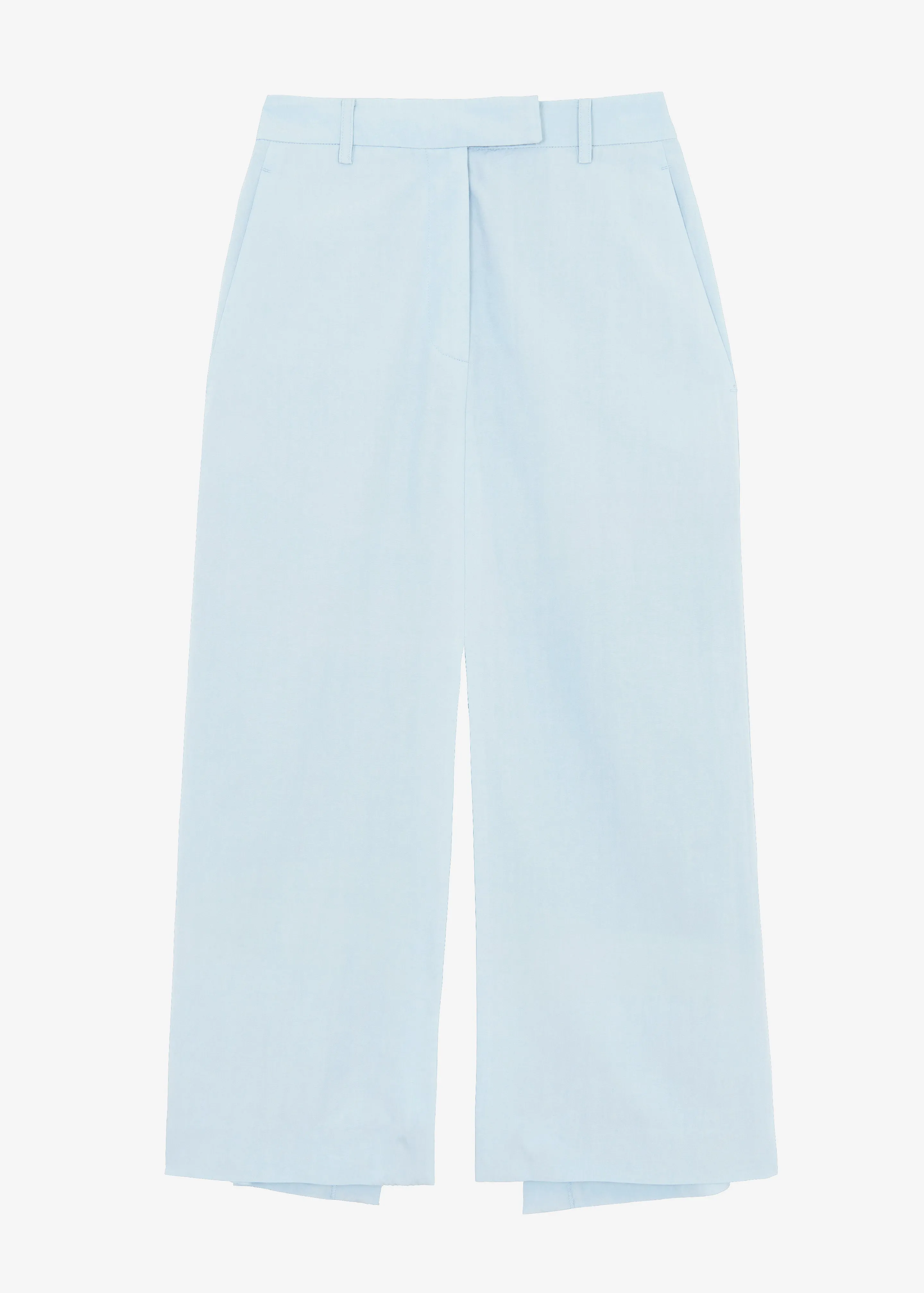 Anastasia Slit Midi Skirt - Sky