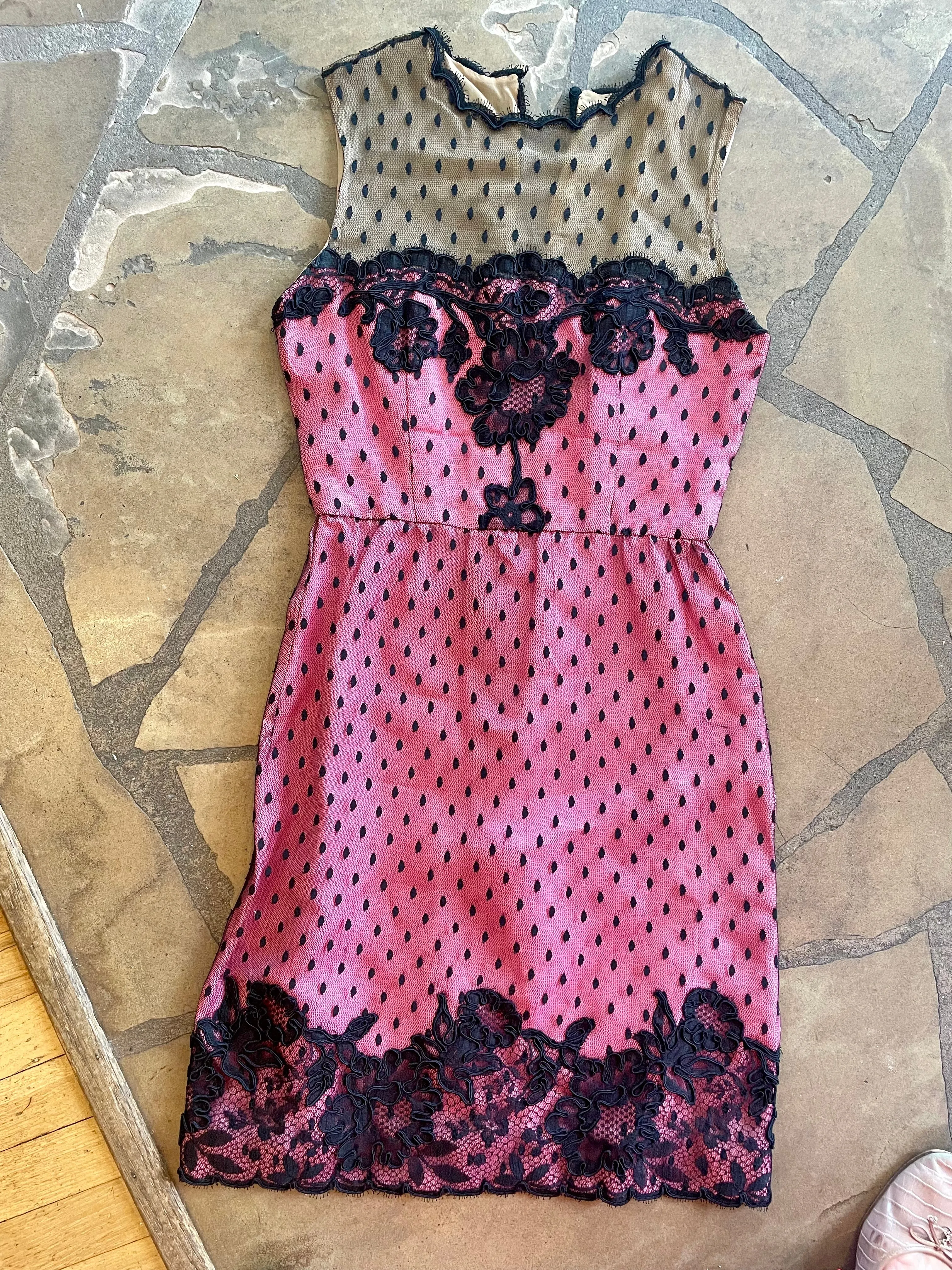 Bill Blass Pink Cocktail Dress