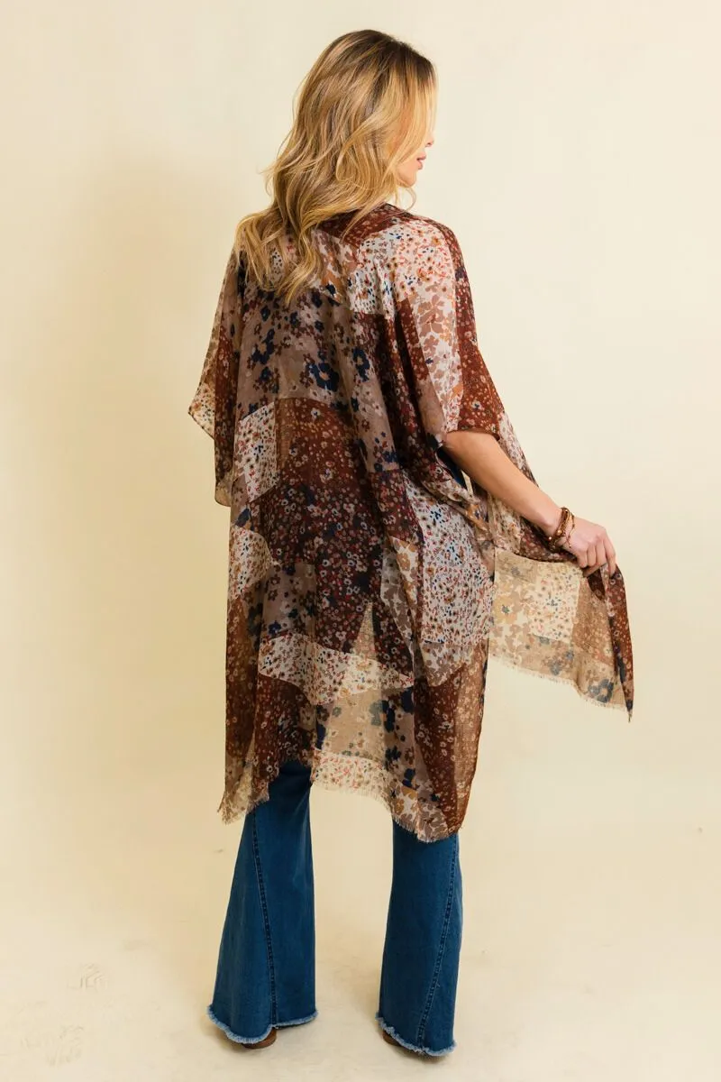 Floral Fantasy Kimono
