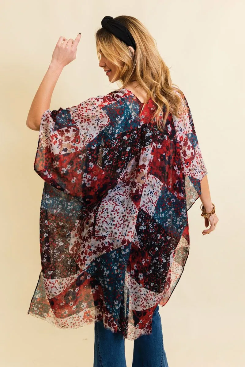 Floral Fantasy Kimono