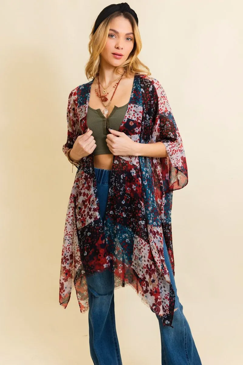 Floral Fantasy Kimono