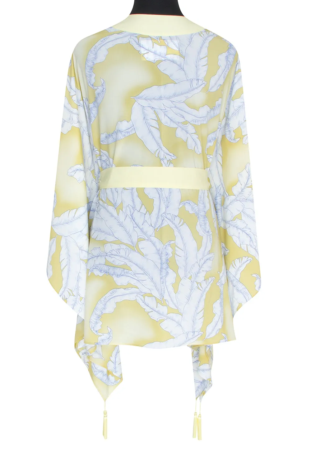 Jungle - Yellow Willow Kimono (Pastel Yellow)