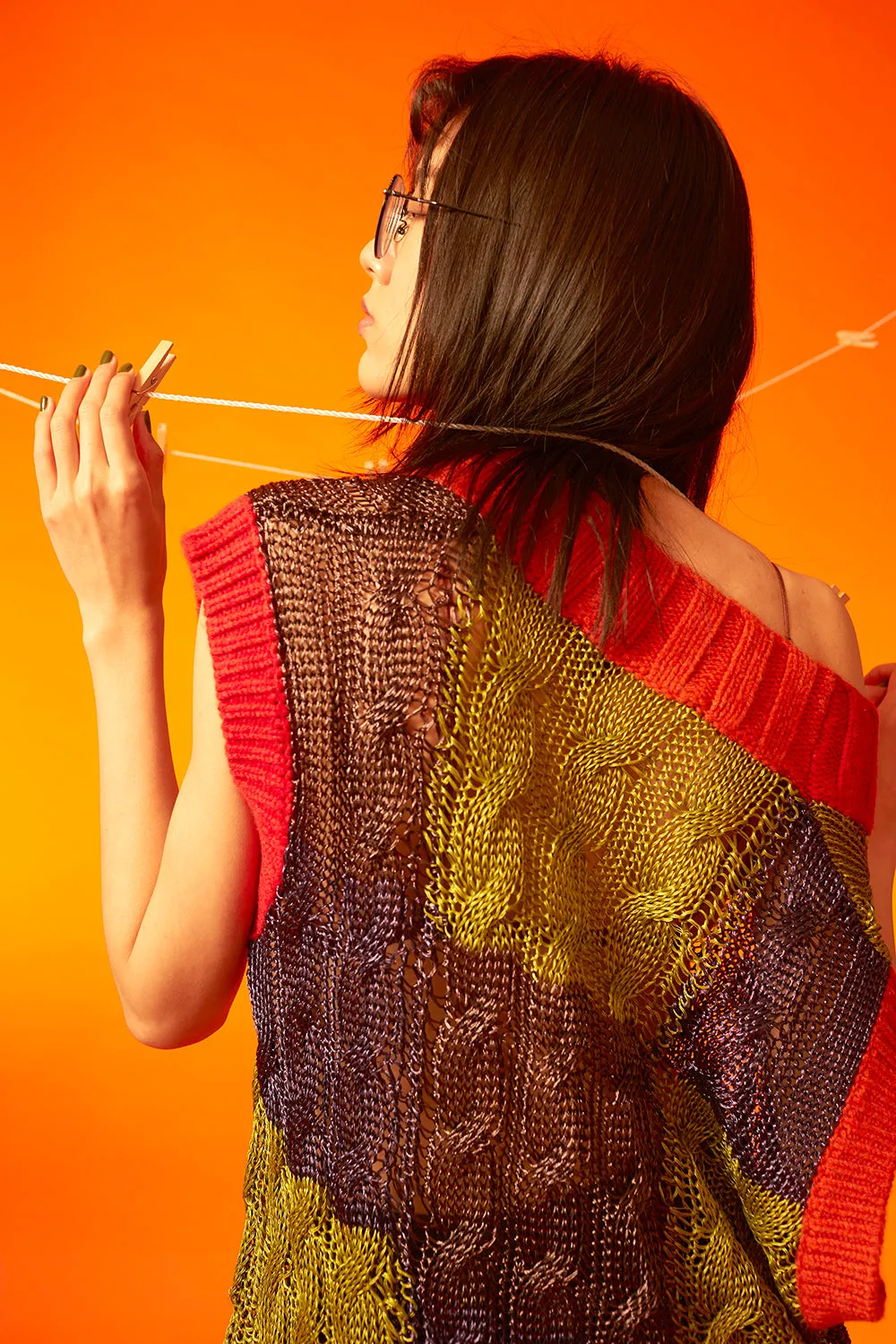 Jupiter Vest in Moss