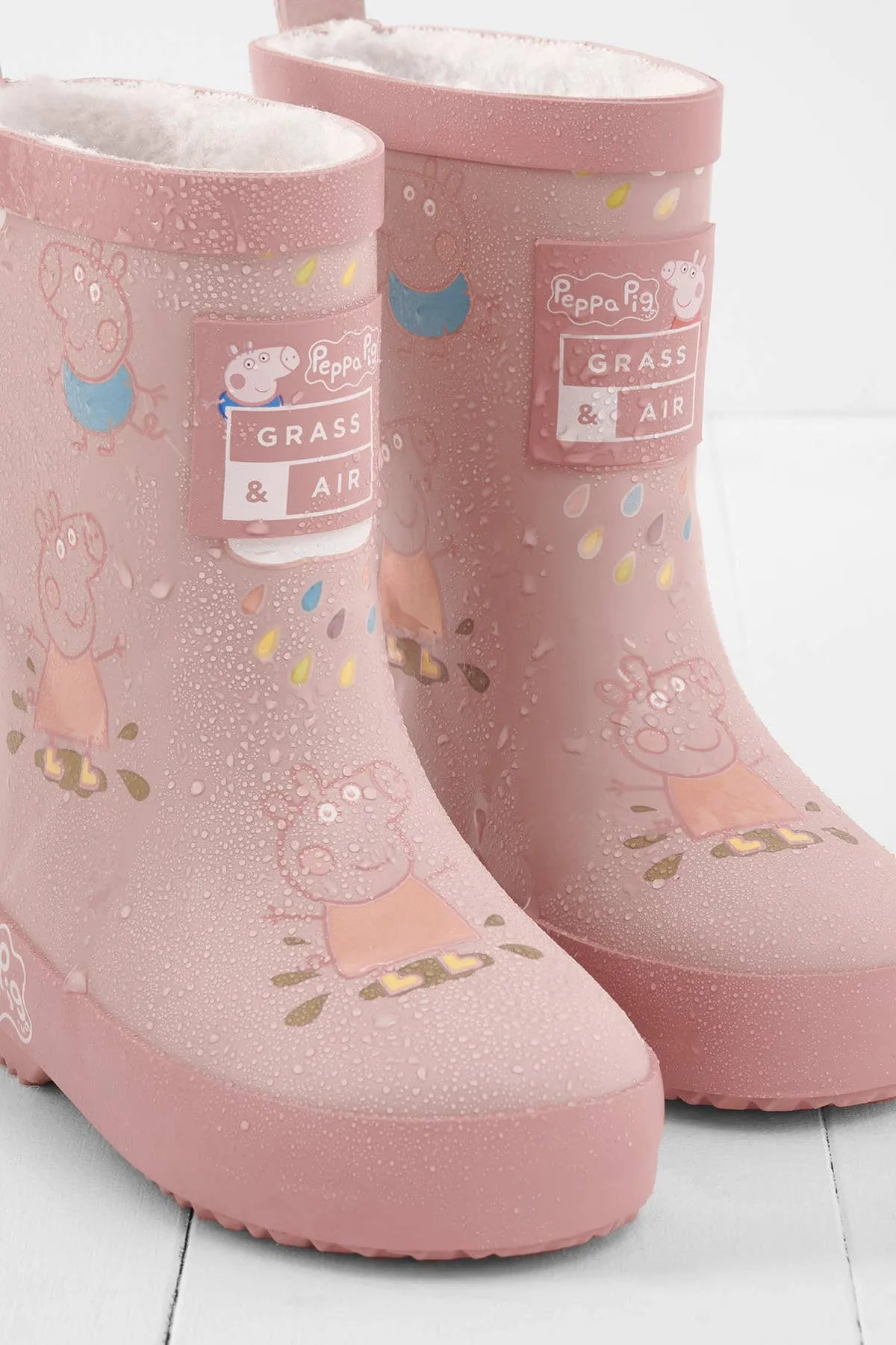 Peppa Pig Pink Colour-Changing Kids Wellies