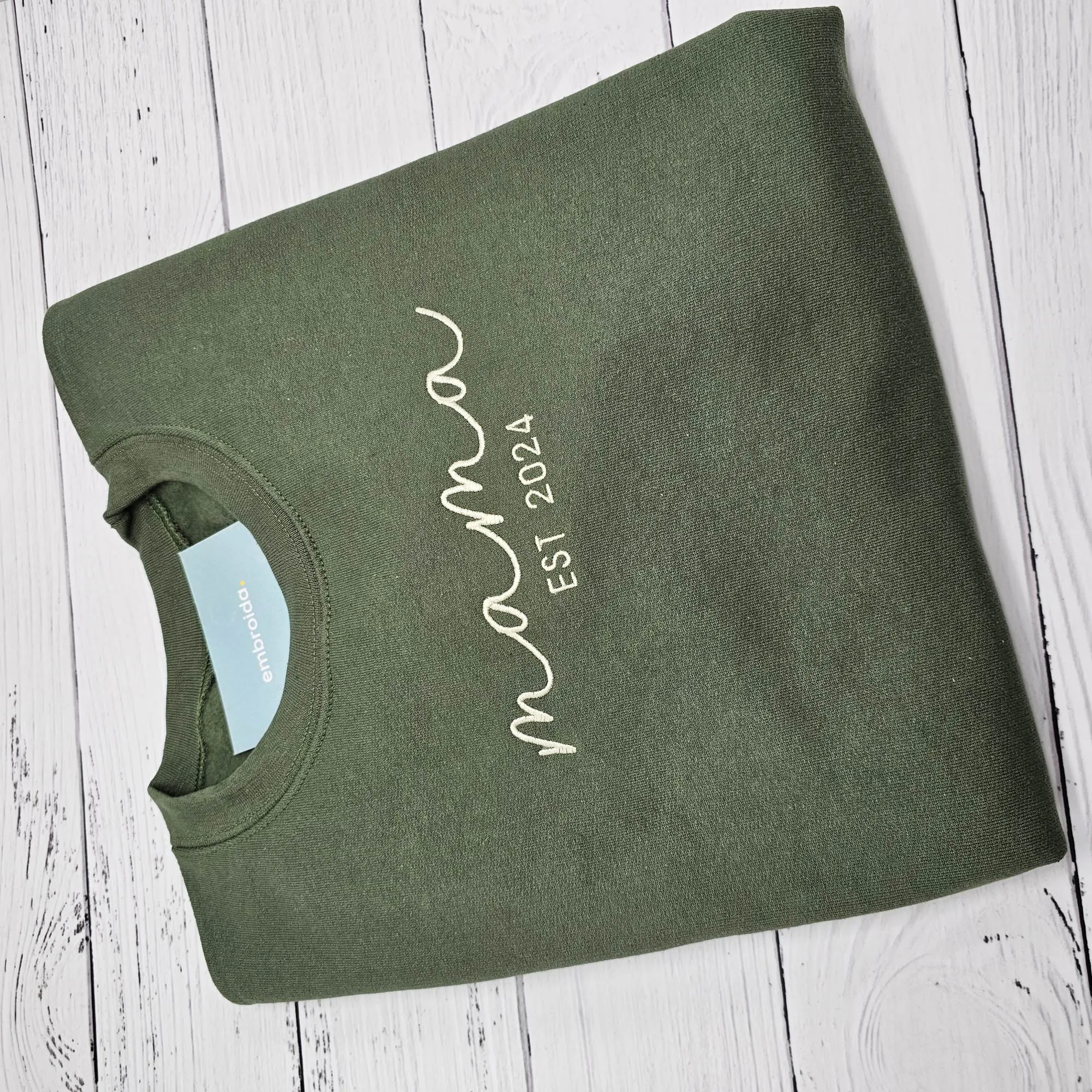 Personalised Cursive Sweater