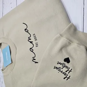 Personalised Cursive Sweater