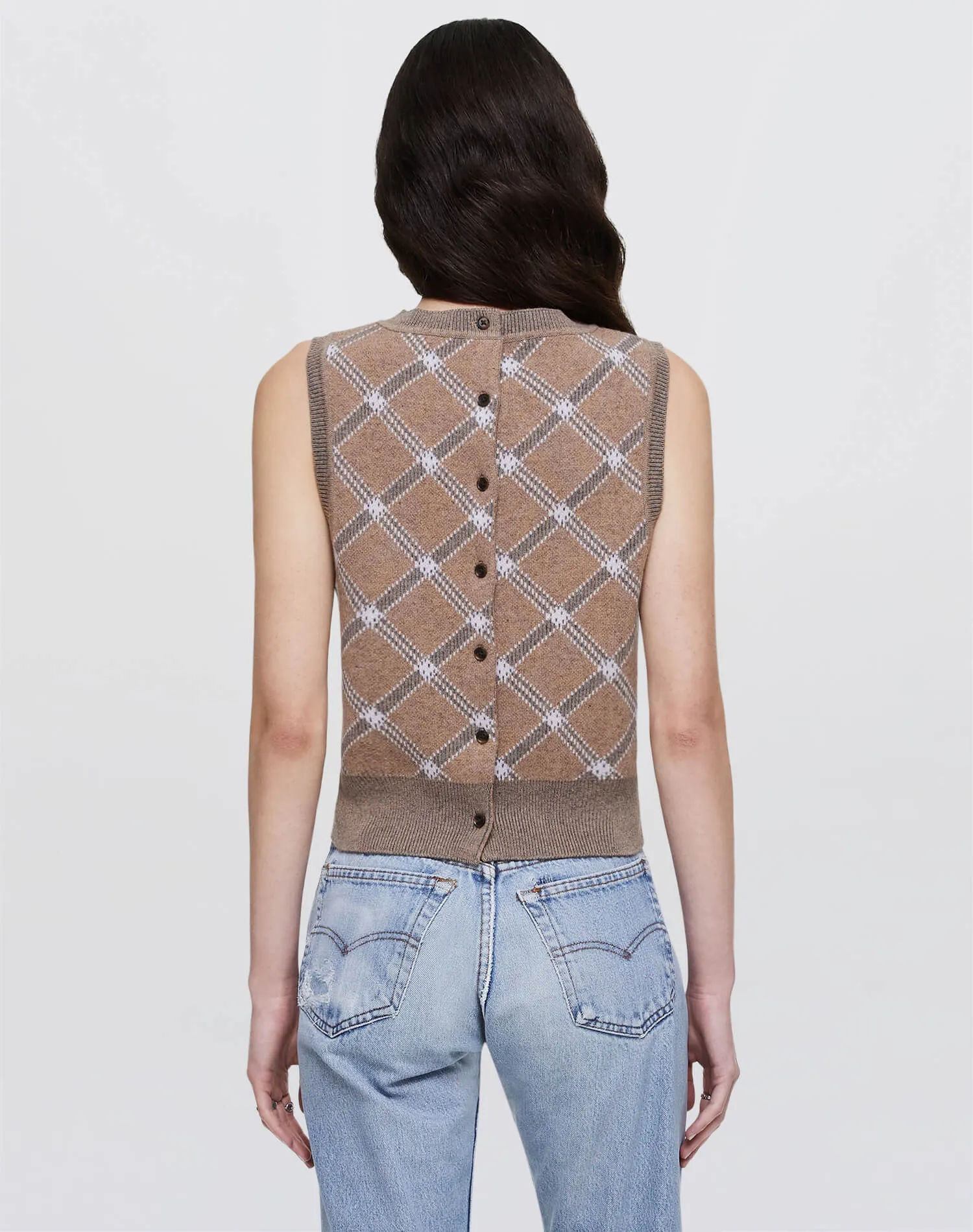 RE/DONE Pintuck Vest