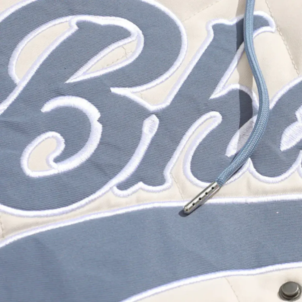 Urban Classic Letter Graphic Coat