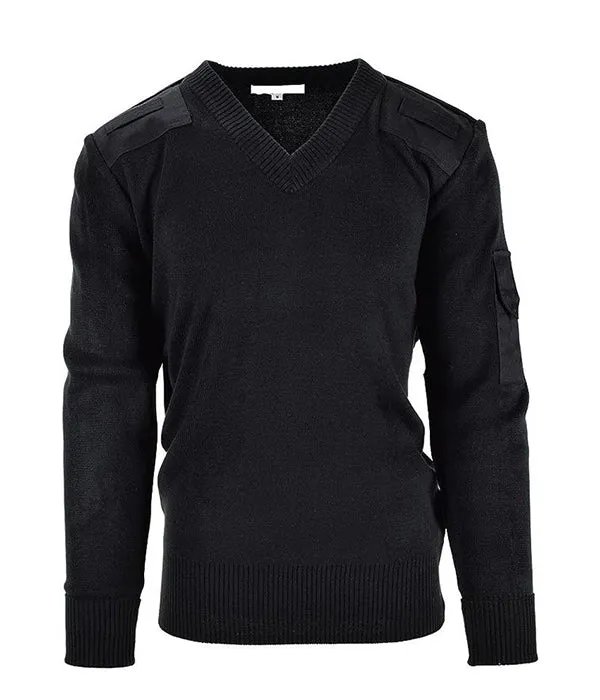 Wholesale Men's Security Guard Uniforms Sweater Pullover Sweater