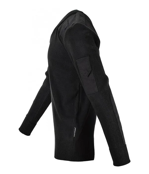 Wholesale Men's Security Guard Uniforms Sweater Pullover Sweater