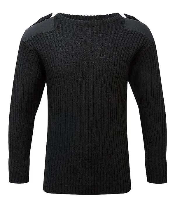 Wholesale Men's Security Guard Uniforms Sweater Pullover Sweater